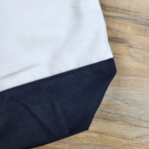 🔸️Cream & Black Colorblock Canvas Girl Scout Large Tote Bag - Picture 9 of 13